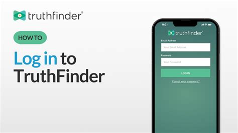 How to Log In to Your TruthFinder Account